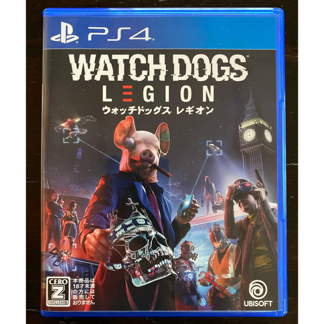 特典未使用　ウォッチドッグスレギオン　Watch dogs region PS4