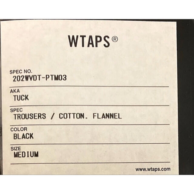 メンズ wtaps TUCK /TROUSERS / COTTON. FLANNEL 通販サイトです lecent.jp