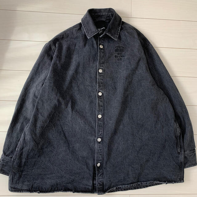 最終値下　RAF SIMONS BIG FIT DENIM SHIRT サイズS