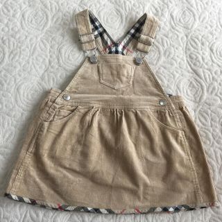 バーバリー(BURBERRY)の90cmバーバリージャンパースカート(ワンピース)