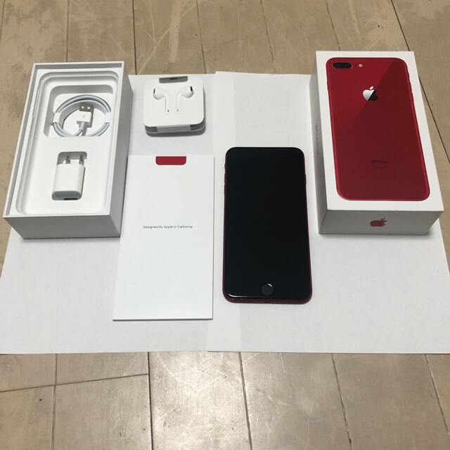 SIMフリー iPhone8 Plus 64GB レッド RED 制限〇