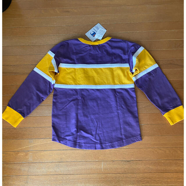 長袖Tシャツ 2枚セット 120 ロンT 男の子 グレー紫 - 6