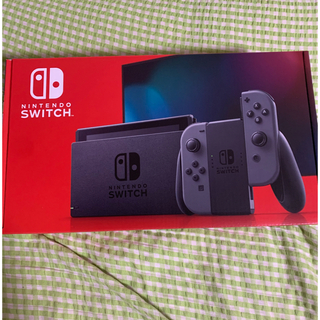 ニンテンドースイッチ(Nintendo Switch)の新品未使用　Nintendo Switch Joy-Con(L)/(R) グレー(家庭用ゲーム機本体)