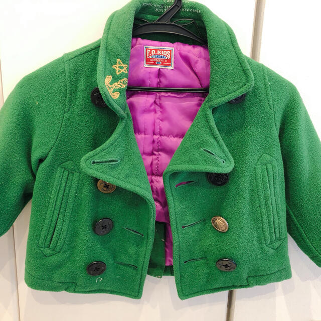 F.O.KIDS(エフオーキッズ)のエフオーキッズ　Pコート アウター95 キッズ/ベビー/マタニティのキッズ服男の子用(90cm~)(ジャケット/上着)の商品写真