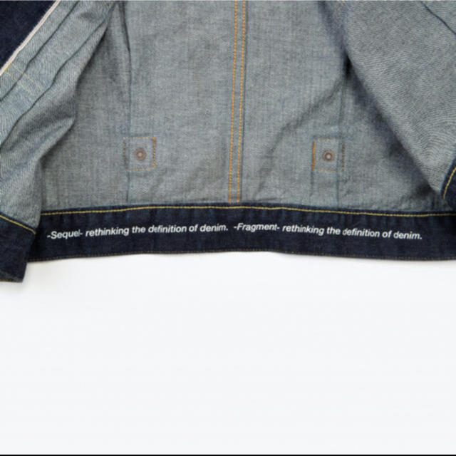 FRAGMENT(フラグメント)のfragment × sequel dameged denim jacket メンズのジャケット/アウター(Gジャン/デニムジャケット)の商品写真