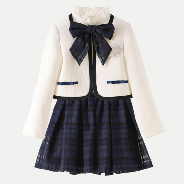 Catherine Cottage(キャサリンコテージ)の入学式子供スーツ キッズ/ベビー/マタニティのキッズ服女の子用(90cm~)(ドレス/フォーマル)の商品写真