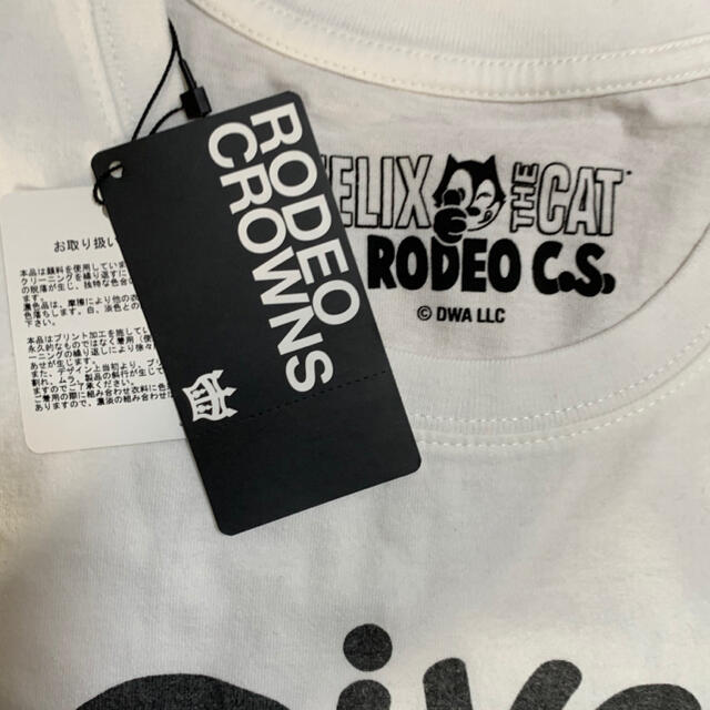 RODEO CROWNS(ロデオクラウンズ)の新品！ ロデオ フィリックス ティーシャツ レディースのトップス(Tシャツ(半袖/袖なし))の商品写真