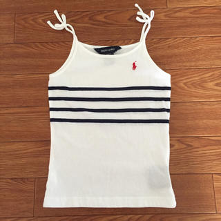 ラルフローレン(Ralph Lauren)のラルフralphボーダーキャミソール4T(Tシャツ/カットソー)