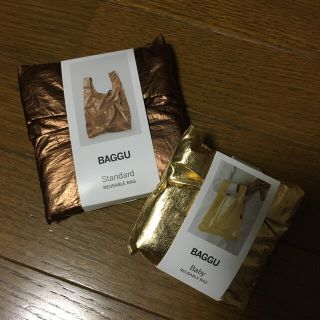BAGGU BABY スタンダード コッパー メタリック ゴールド ブロンズ金銅