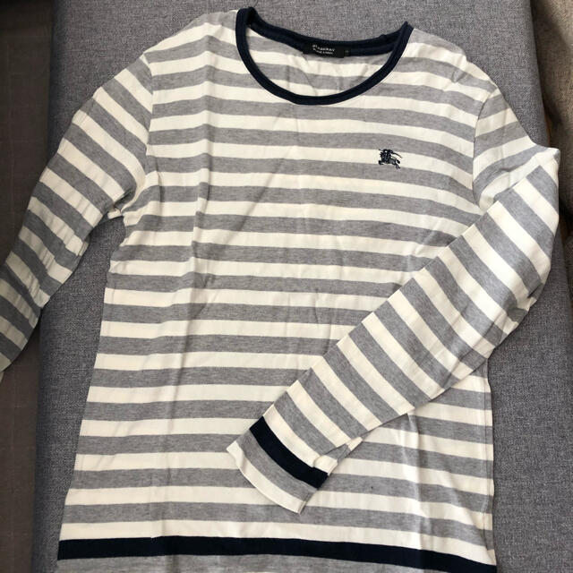 BURBERRY BLACK LABEL(バーバリーブラックレーベル)のバーバリー  ブラックレーベル  ロンT カットソー　ボーダー メンズのトップス(Tシャツ/カットソー(七分/長袖))の商品写真