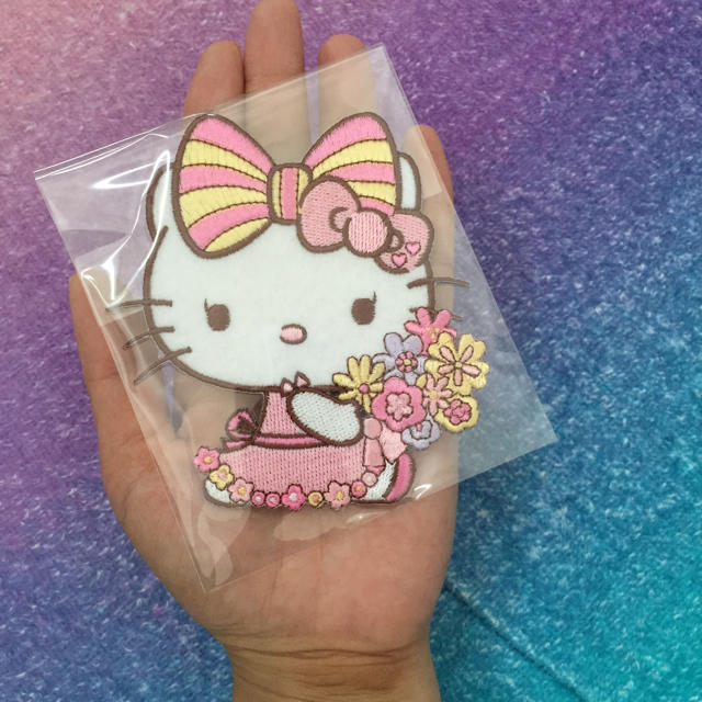 Kitty♡アイロン ワッペン 大 その他のその他(その他)の商品写真