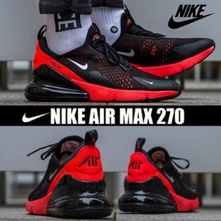 NIKE - NIKE AIR MAX 270 BLACK / RED 27cmの通販 by KEY-T's shop