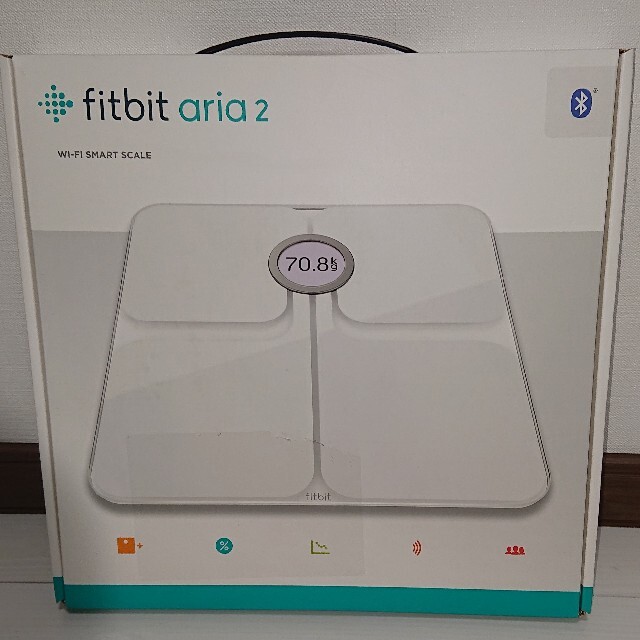 Fitbit aria スマート体重計wifi対応