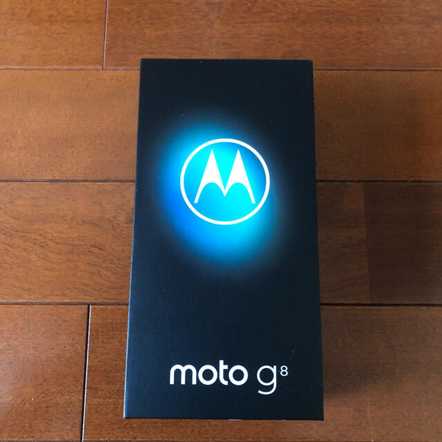 モトローラmotorola モトローラ simフリースマホ moto g8 ノイエブルー