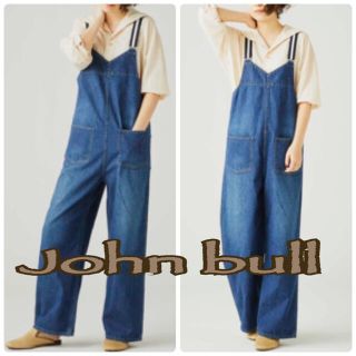 ジョンブル(JOHNBULL)のジョンブル　John bull オーバーオール　ブルーデニム(サロペット/オーバーオール)