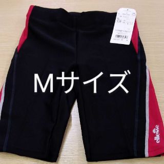 エレッセ(ellesse)の新品●エレッセ　メンズ水着　ボックスタイプ　レッド　Ｍサイズ(水着)