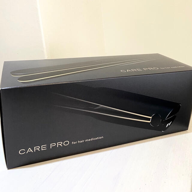 CARE PRO(ケアプロ)トリートメント浸透促進アイロン スマホ/家電/カメラの美容/健康(ヘアアイロン)の商品写真