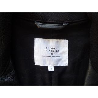 CLOSET CLASSICS/シングルライダースジャケット/M/羊革/BLK/
