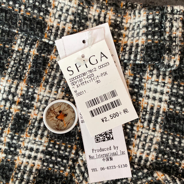 SPIGA(スピーガ)の新品♡チェックスカート レディースのスカート(ミニスカート)の商品写真