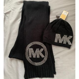 マイケルコース(Michael Kors)のマイケルコース　ニット帽&マフラー(マフラー/ショール)