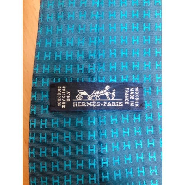 HERMES❤️ほぼ新品❤️エルメス❤️ネクタイH柄❤️ビジネス HERMES❤️ほぼ新品❤️エルメス❤️ネクタイH柄❤️ビジネス
