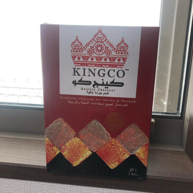 シーシャ専用炭　KINGCO1kg メンズのファッション小物(タバコグッズ)の商品写真