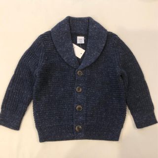 ベビーギャップ(babyGAP)の新品タグ付☆babyGAP ニットカーディガン/カウチンH&Mプティマイン(ニット/セーター)