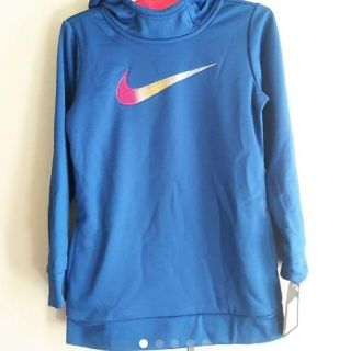 ナイキ(NIKE)の新品！ナイキ NIKE 裏起毛チュニックパーカー120(ワンピース)