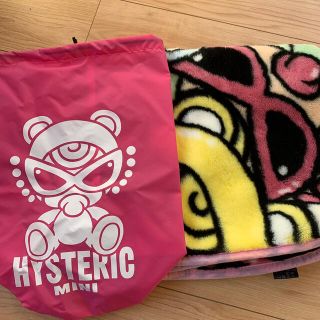 ヒステリックミニ(HYSTERIC MINI)のハーフブランケット💜(おくるみ/ブランケット)