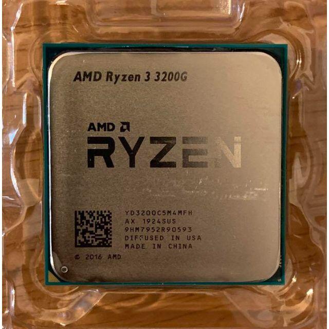 AMD Ryzen 3 3200G 動作確認品