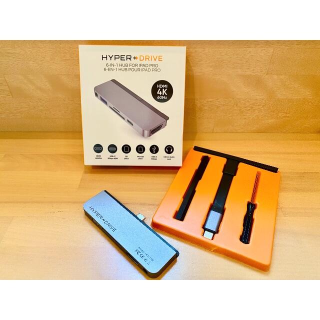 HyperDrive iPad Pro用 6-in-1 USB-C