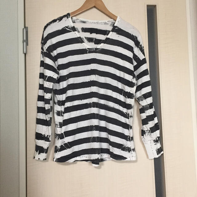 keisuke kanda(ケイスケカンダ)のケイスケカンダ  ボーダー カットソー レディースのトップス(Tシャツ(長袖/七分))の商品写真