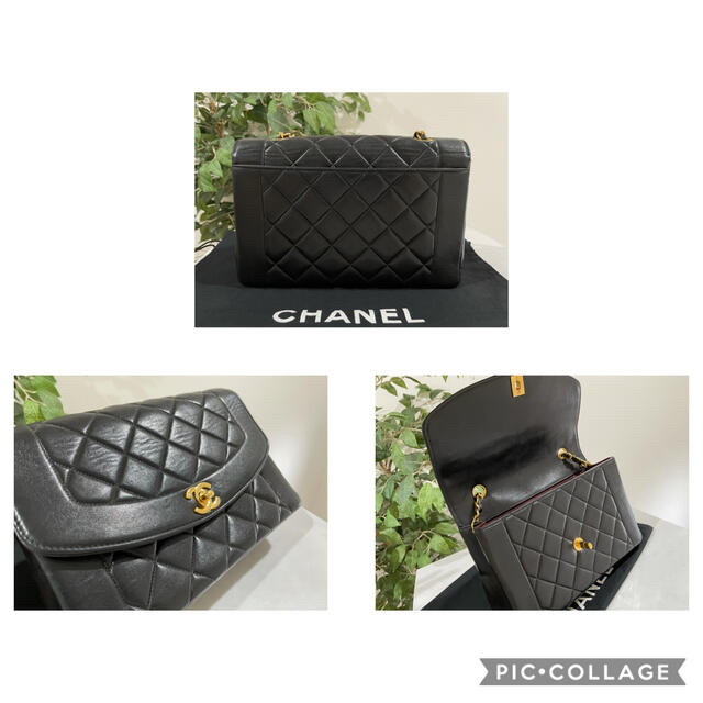 CHANEL(シャネル)のシャネル ヴィンテージ ダイアナフラップ マトラッセ チェーンショルダーバッグ レディースのバッグ(ショルダーバッグ)の商品写真