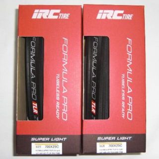 2本 IRC タイヤ フォーミュラプロ チューブレスレディS-LIGHT 25C(パーツ)