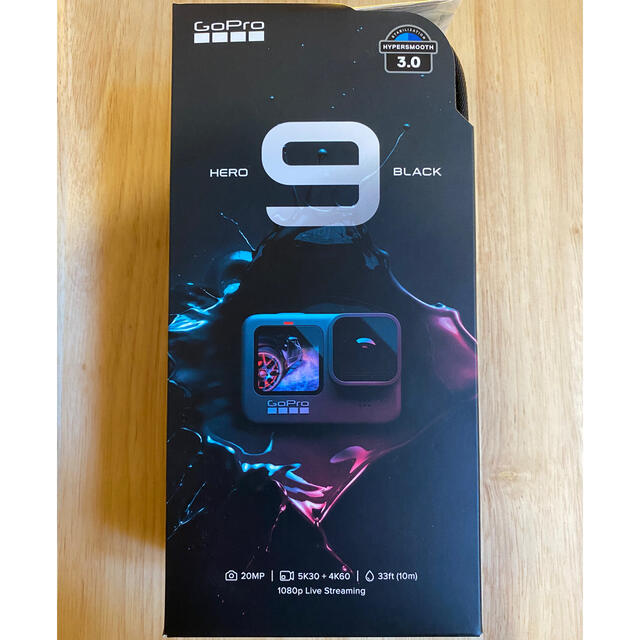 最新 最安 GoPro HERO9 CHDHX-901-FW （新品未開封）