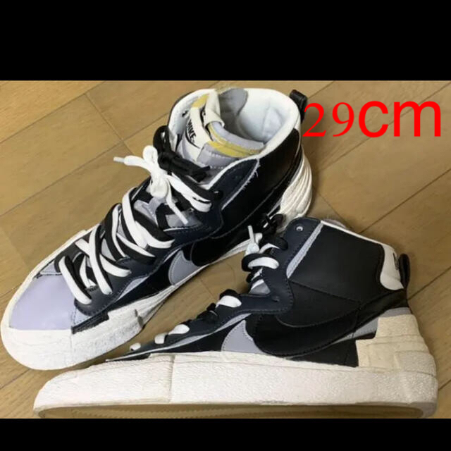 NIKE(ナイキ)のSACAI × NIKE BLAZER MID サカイ ブレザー メンズの靴/シューズ(スニーカー)の商品写真