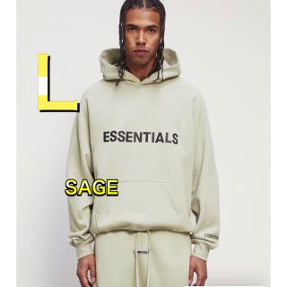 フィアオブゴッド(FEAR OF GOD)のSHU様　Essentials セットSAGE パーカー、スウェットパンツ L(パーカー)