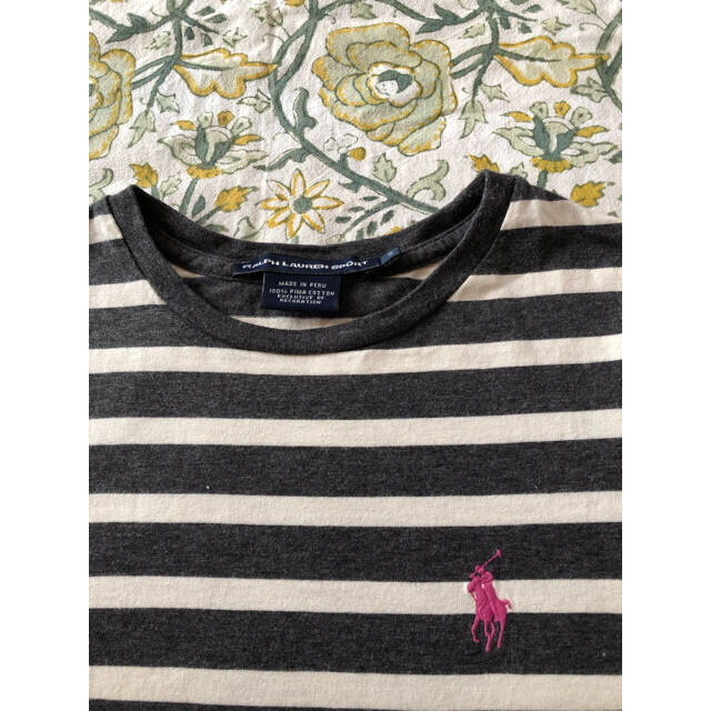 Ralph Lauren(ラルフローレン)のラルフローレン ボーダー Tシャツ（Sサイズ） レディースのトップス(Tシャツ(半袖/袖なし))の商品写真