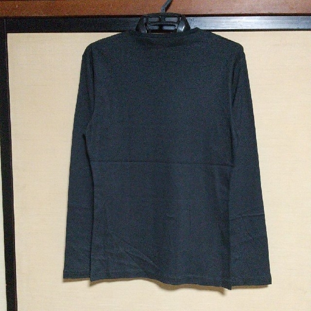 d-fy 60/1シルケット加工 クルーロンT 黒(M) メンズのトップス(Tシャツ/カットソー(七分/長袖))の商品写真