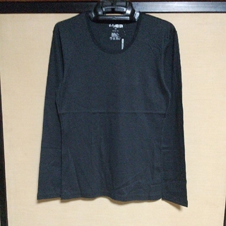 d-fy 60/1シルケット加工 クルーロンT 黒(M)(Tシャツ/カットソー(七分/長袖))