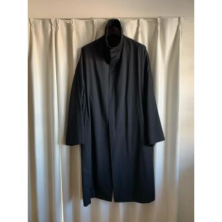 ヨウジヤマモト(Yohji Yamamoto)のYohjiYamamoto ヨウジヤマモト　16aw ハイネックコート　ギャバ(ステンカラーコート)