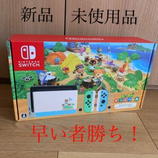 ニンテンドースイッチ(Nintendo Switch)のプー様専用！Nintendo Switch あつまれ どうぶつの森セット　(家庭用ゲーム機本体)