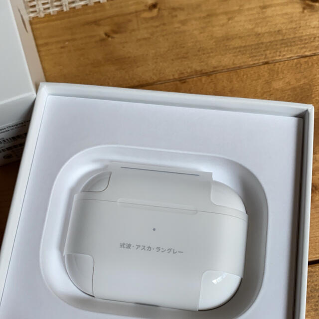 Apple - AirPods pro 刻印あり の通販 by ^_^｜アップルならラクマ