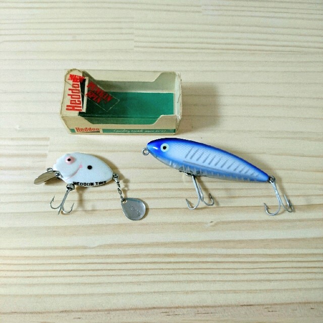 シリアルシール付 OLD HEDDON パンキンスピン &ヘドン ザラⅡ XBL