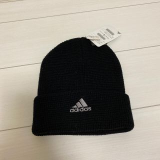 アディダス(adidas)のニット帽(ニット帽/ビーニー)