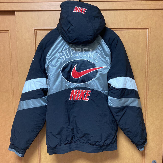 Supreme Nike Hooded Sport Jacket Silver