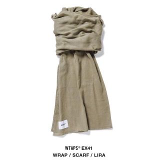 ダブルタップス(W)taps)のベージュ　wtaps 20aw wrap scarf  マフラー　ストール(マフラー)