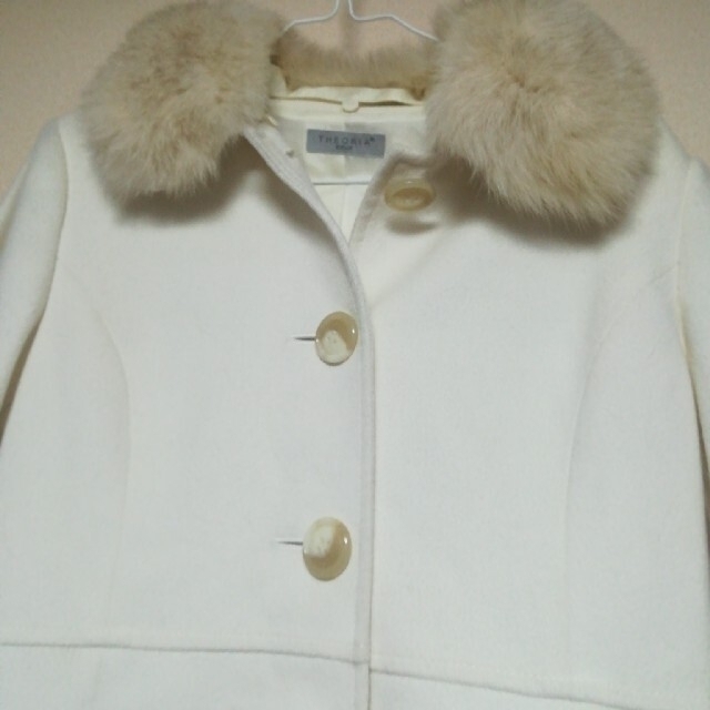 しまむら(シマムラ)のファー付きコート レディースのジャケット/アウター(毛皮/ファーコート)の商品写真