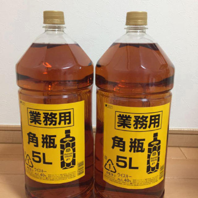 サントリー角　5L 2本