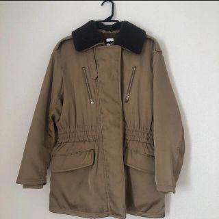 ビューティアンドユースユナイテッドアローズ(BEAUTY&YOUTH UNITED ARROWS)のBOA COLLAR ZIP COAT ミリタリー コート　6 roku(ミリタリージャケット)